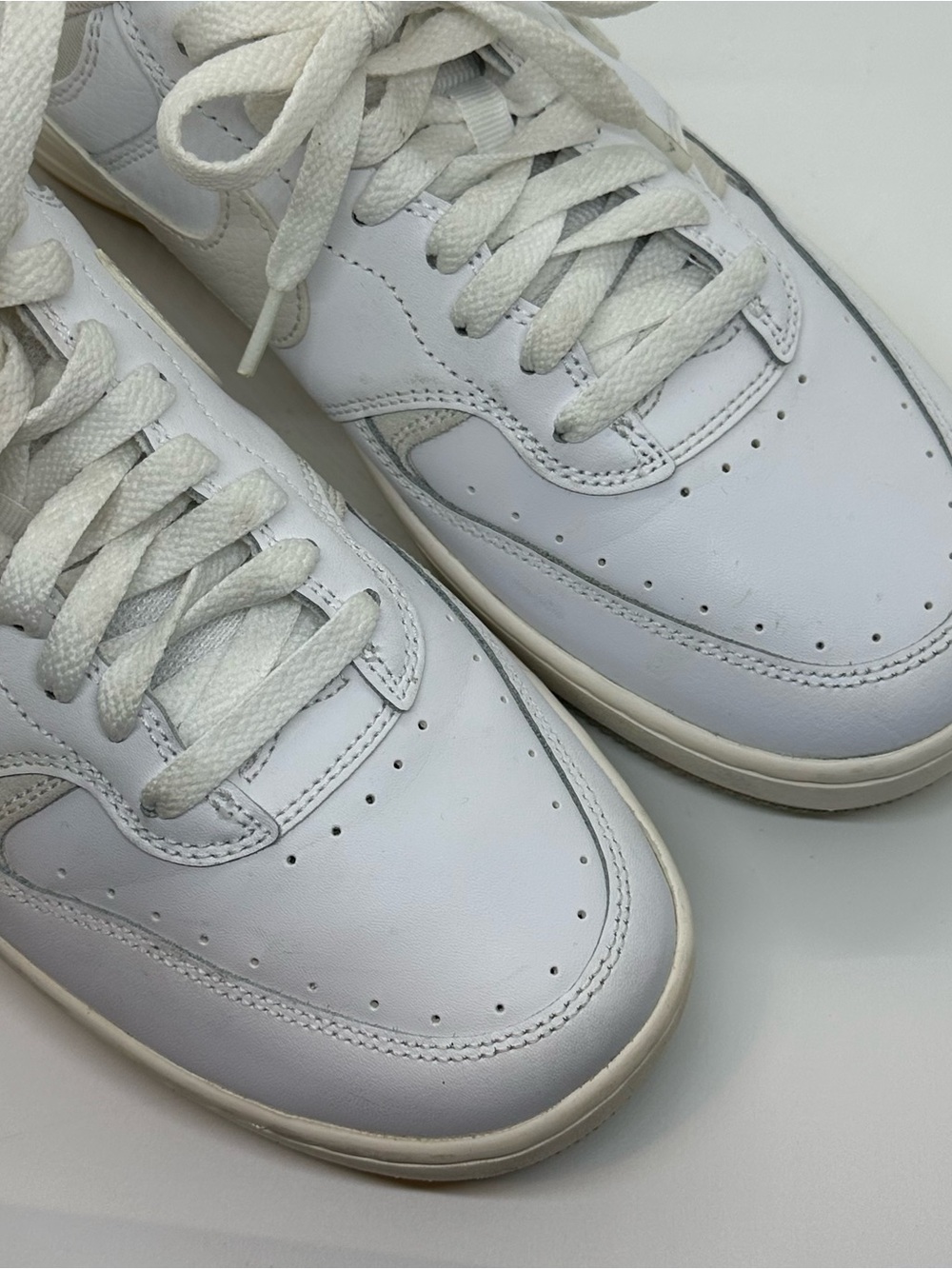 Nike Court Vision Low Next Nature White Gum Sneakers Size 9.5 Retail $120 - Picture 7 of 15